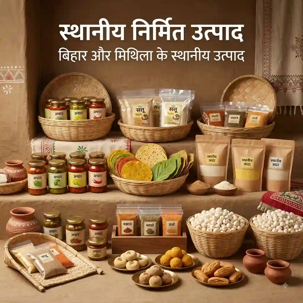 Locally Made Products स्थानीय उत्पाद