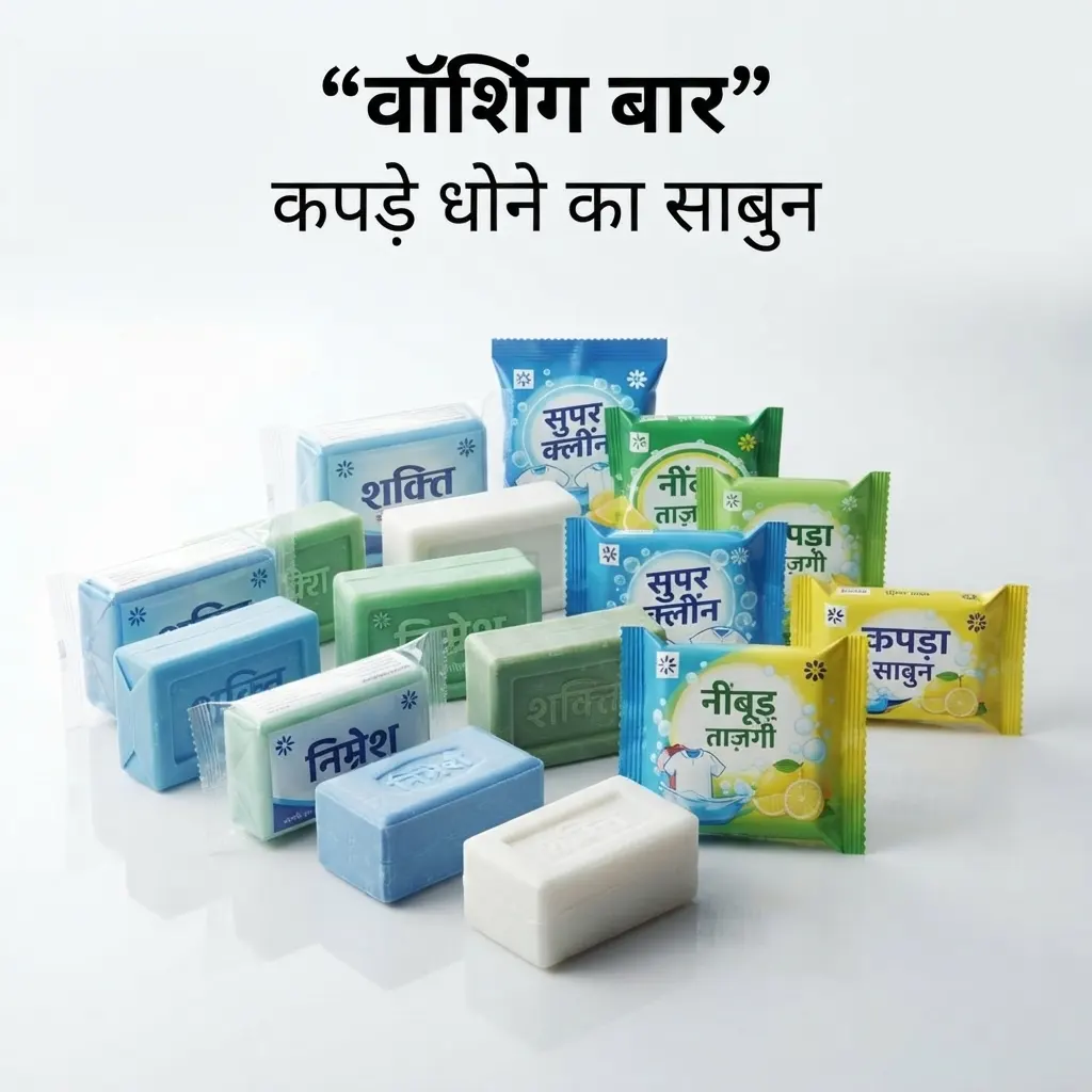 Washing Bars कपड़े धोने की साबुन