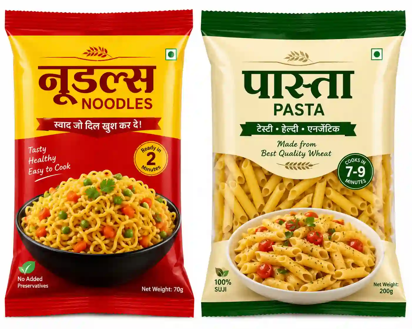 Noodles & Pasta नूडल्स और पास्ता