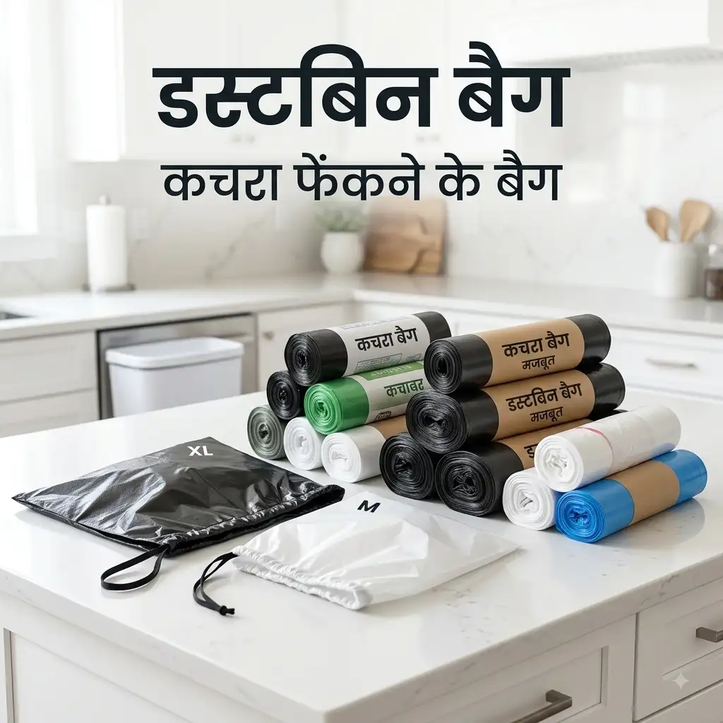 Dustbin Bags कूड़ेदान की थैलियाँ