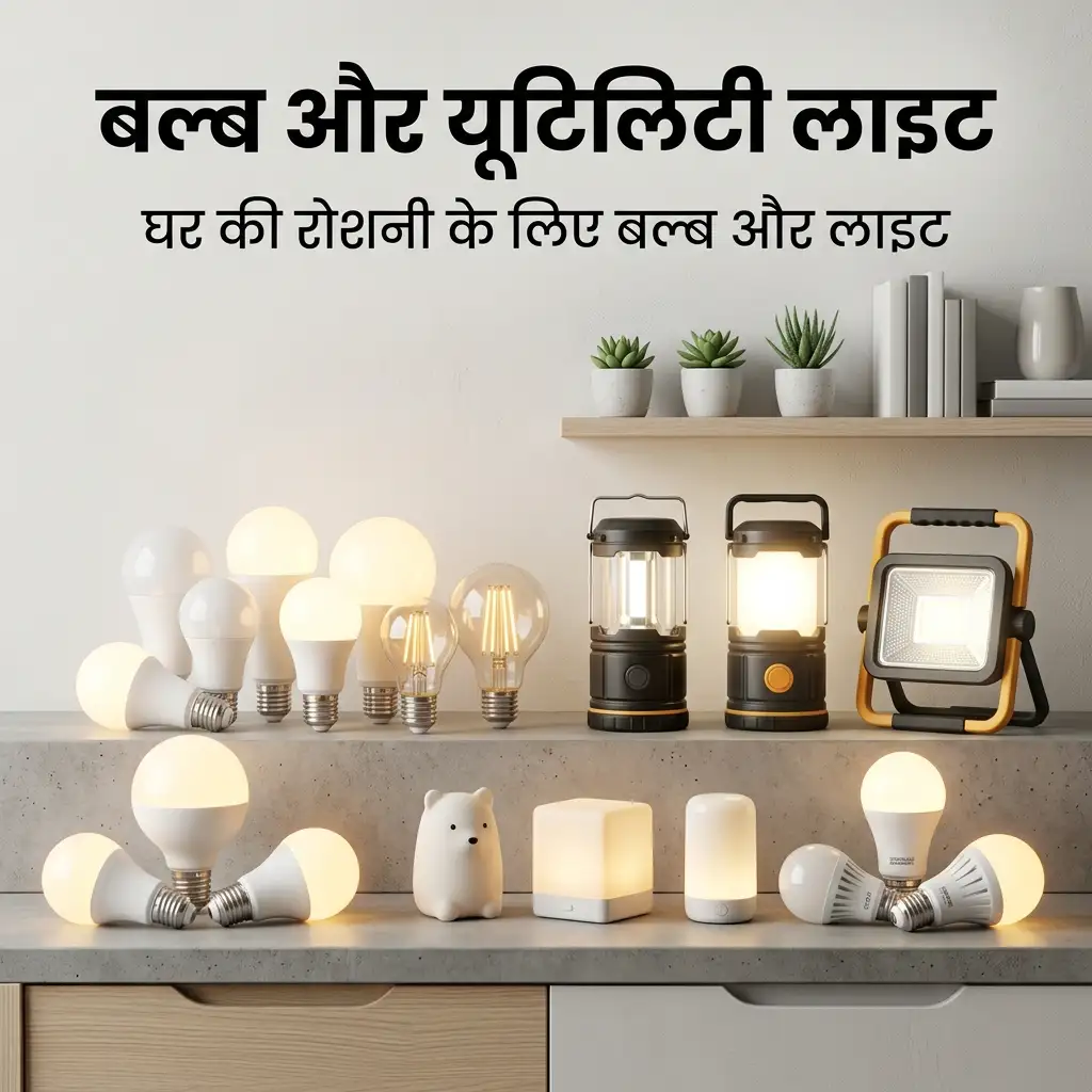 Bulbs & Utility Lights बल्ब और लाइट