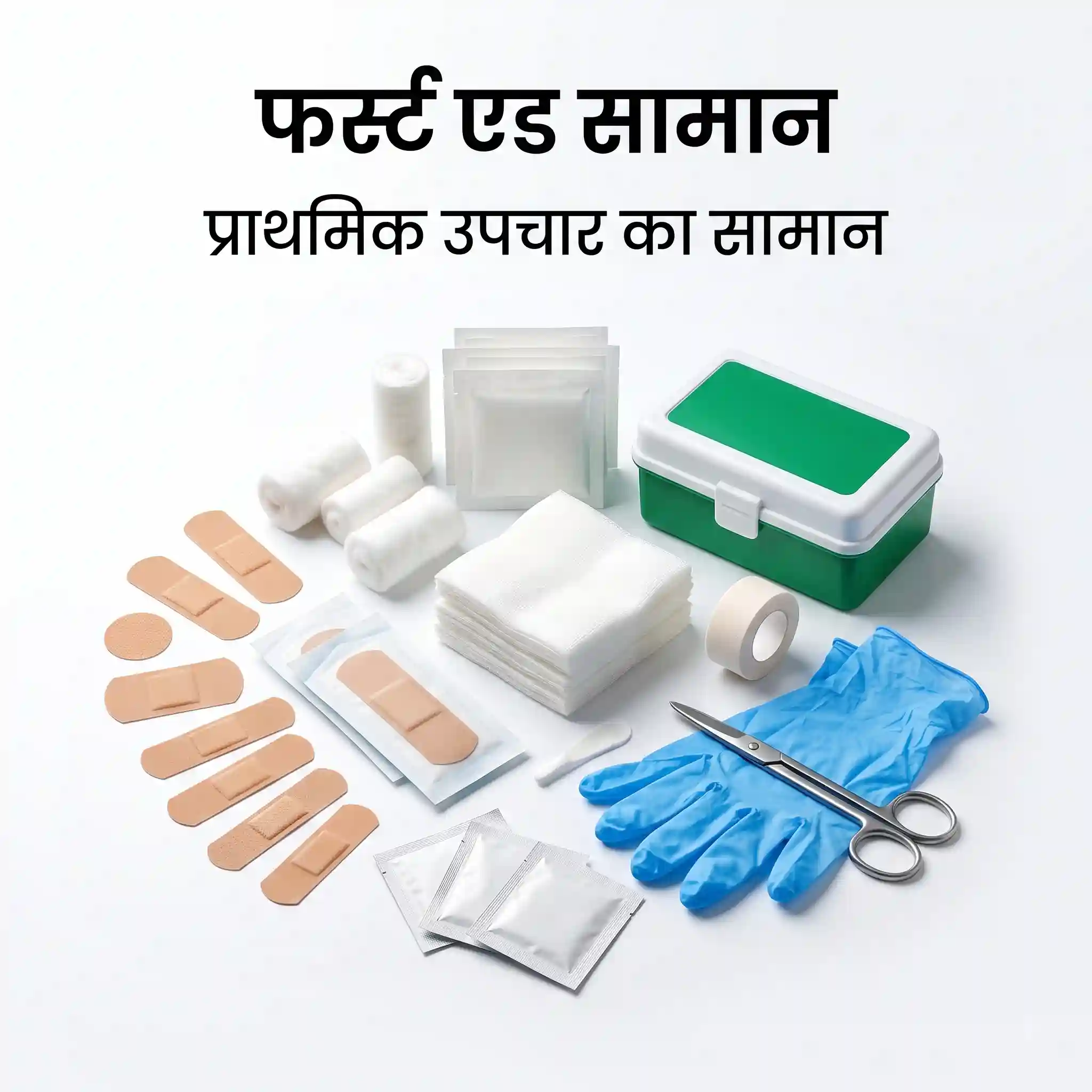 Basic First-Aid Products प्राथमिक उपचार