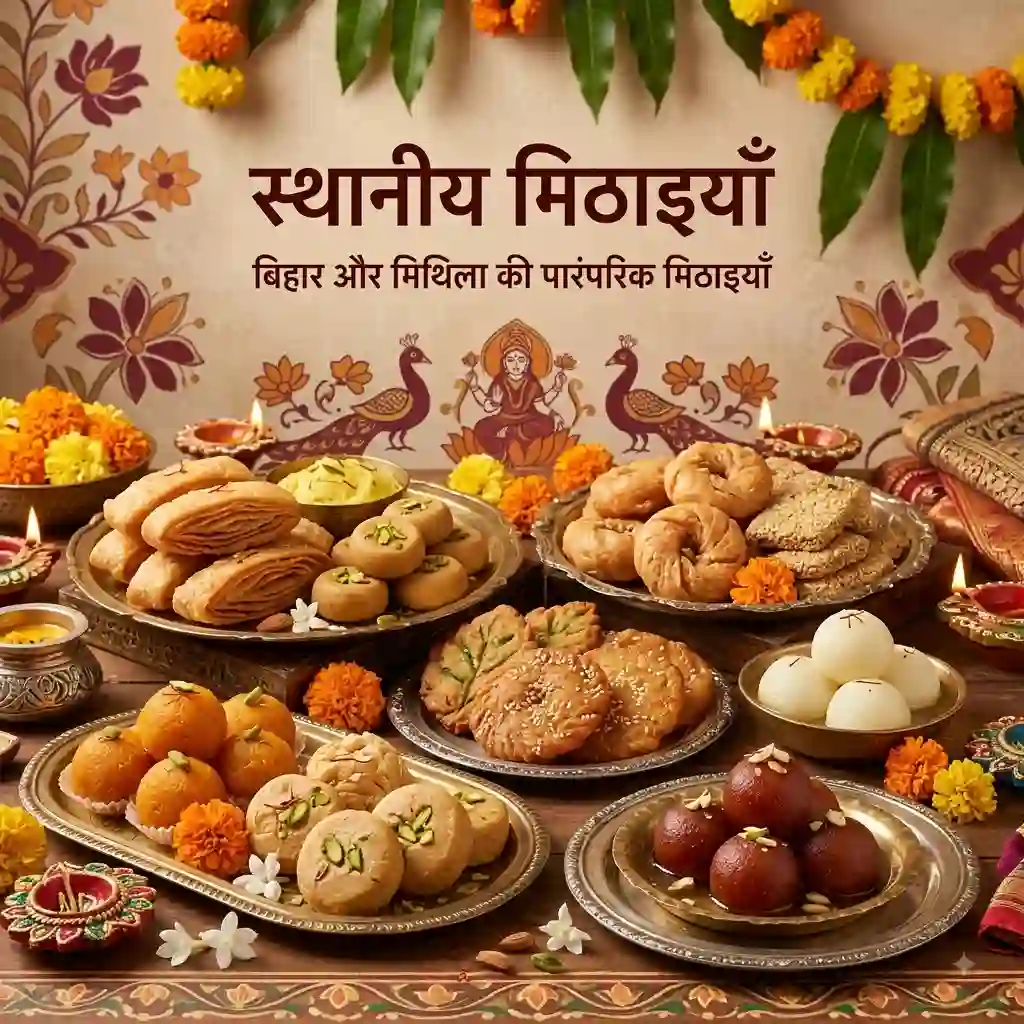Local Sweets स्थानीय मिठाई