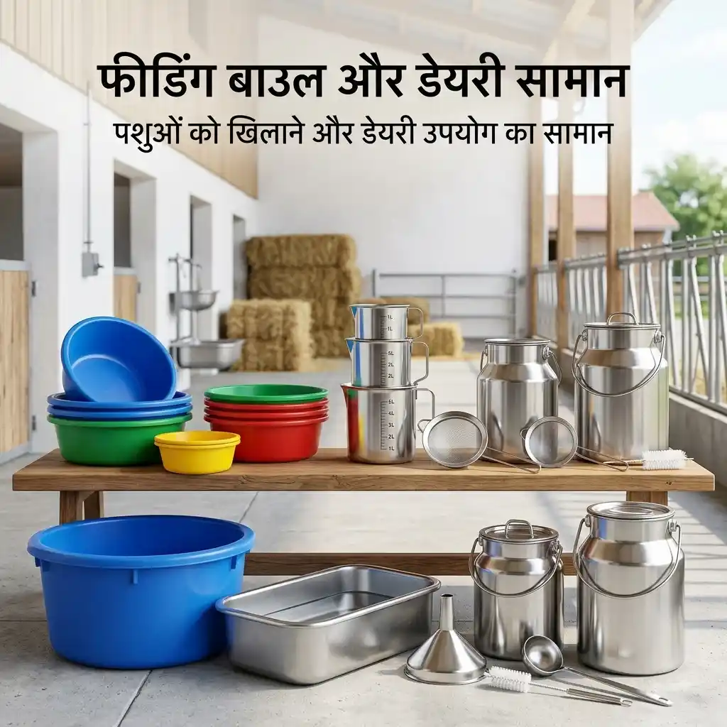 Feeding Bowls पशु आहार कटोरे
