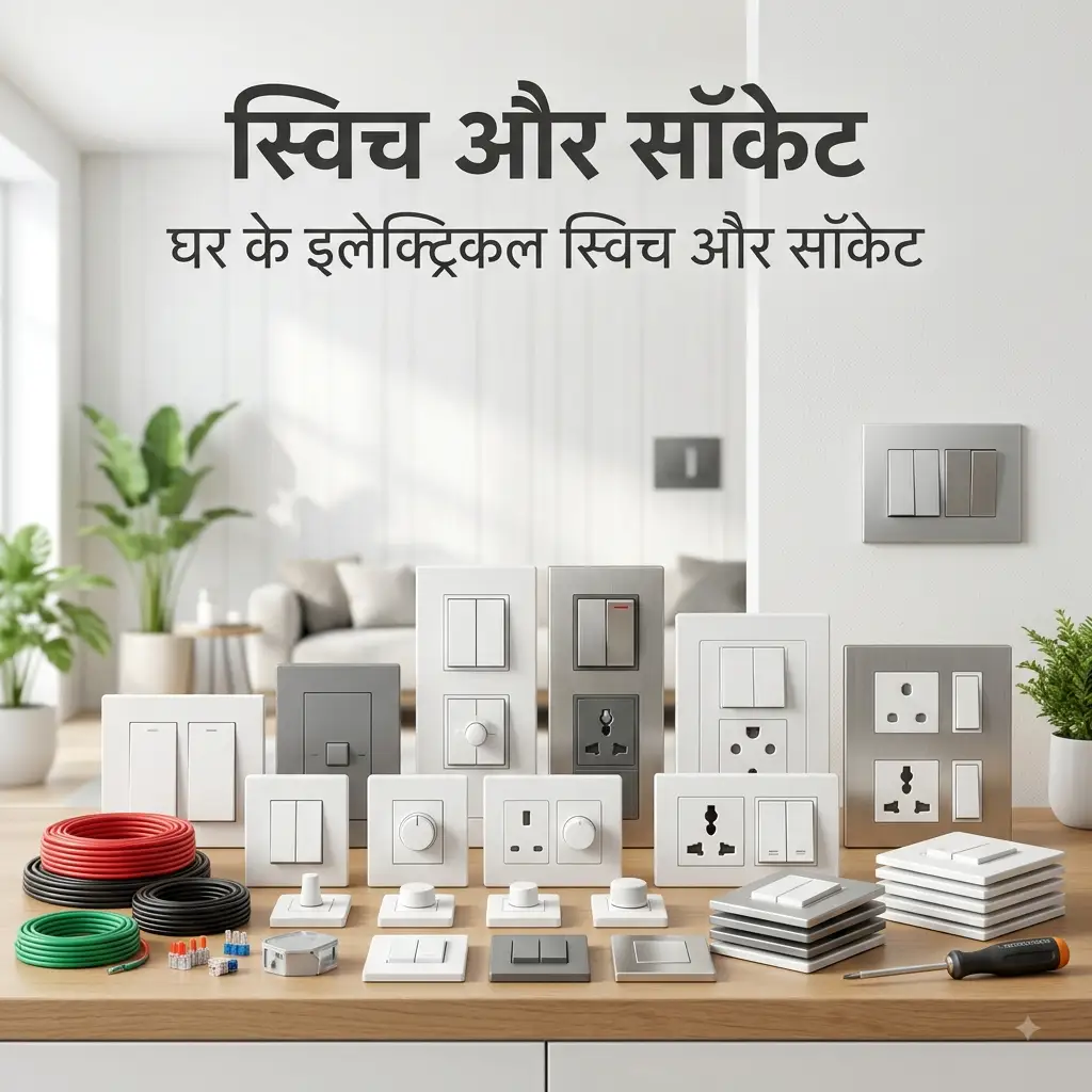 Switches & Sockets स्विच और सॉकेट