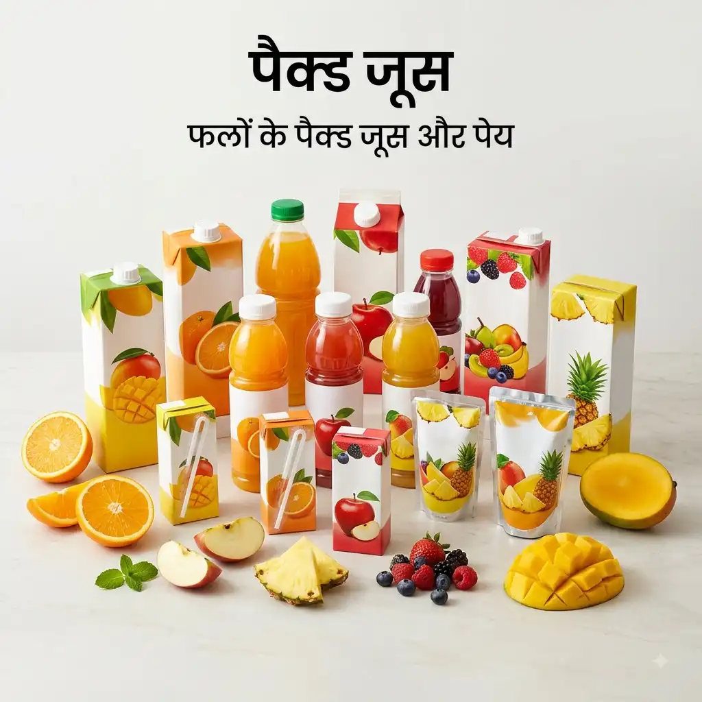Packaged Juices पैक्ड जूस