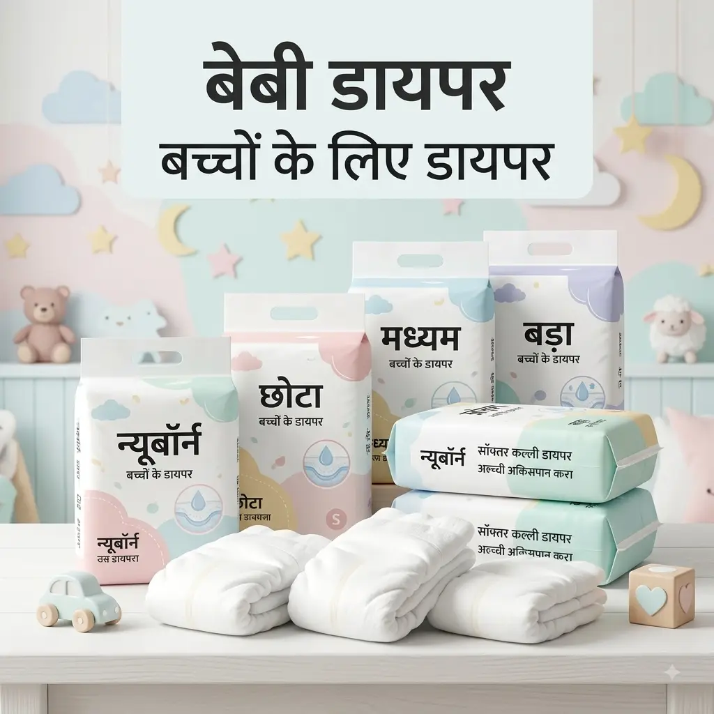 Baby Diapers बेबी डायपर