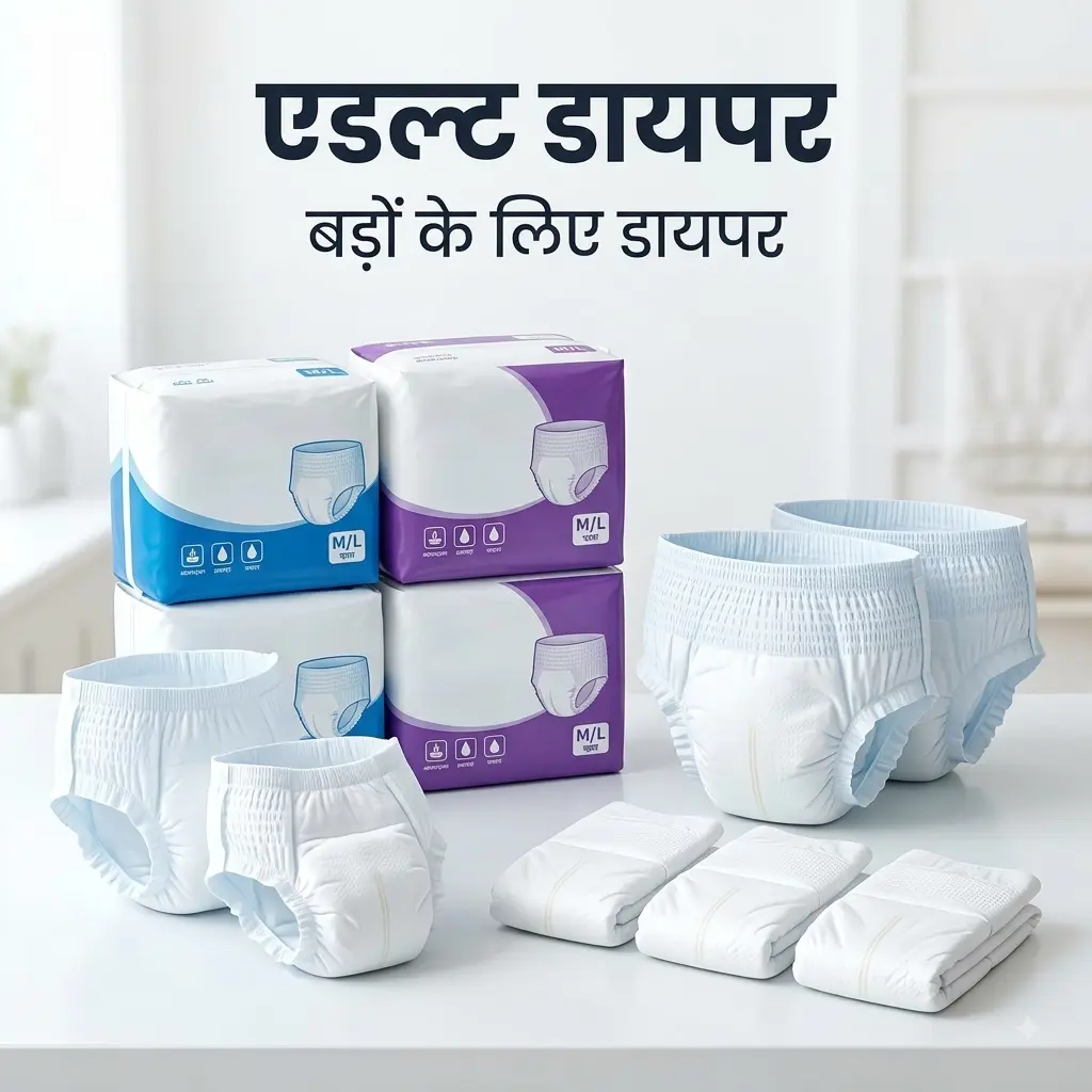 Adult Diaper वयस्क डायपर