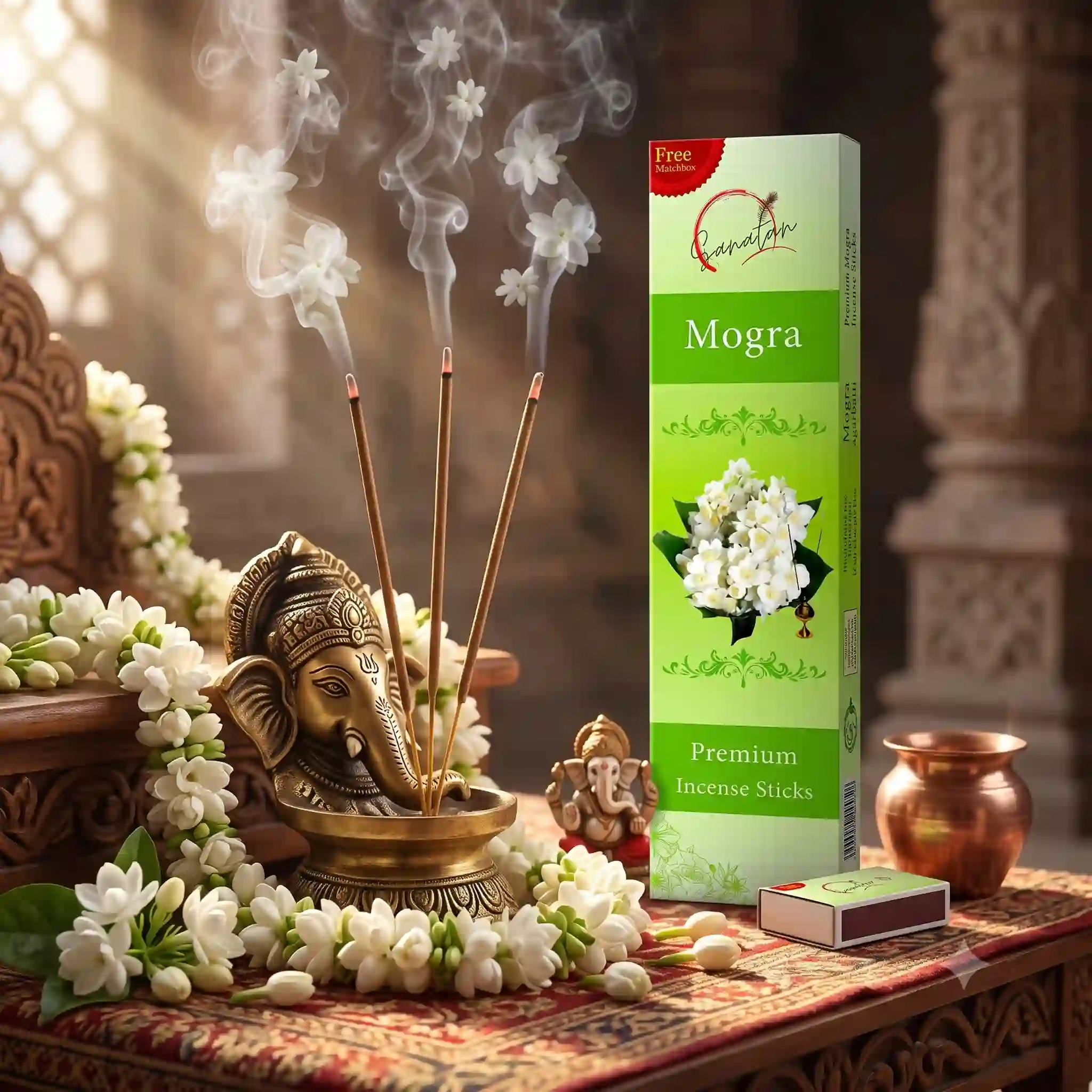 Mogra Agarbatti   मोगरा अगरबत्ती   1 pack